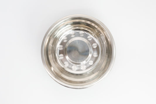 単品 ステンレス深皿 フードスタンド【シングル用】