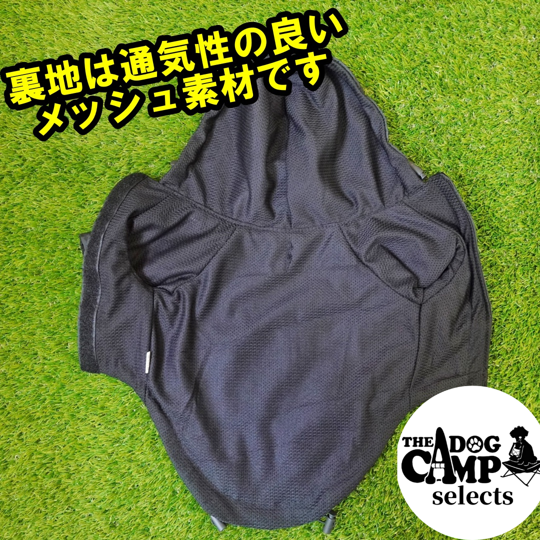 THE DOG CAMP selects アウトドアレインウェア(ブラック)